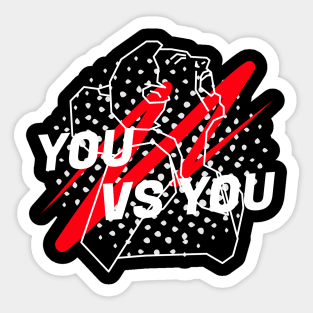 You vs You Sticker